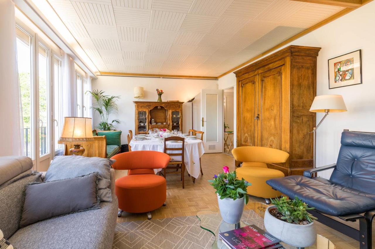 Appartement Climatise 100M2 7Mn Centre Ville Garage 5Pieces 5 Adultes Bebe Arrivee Autonome Дижон Экстерьер фото